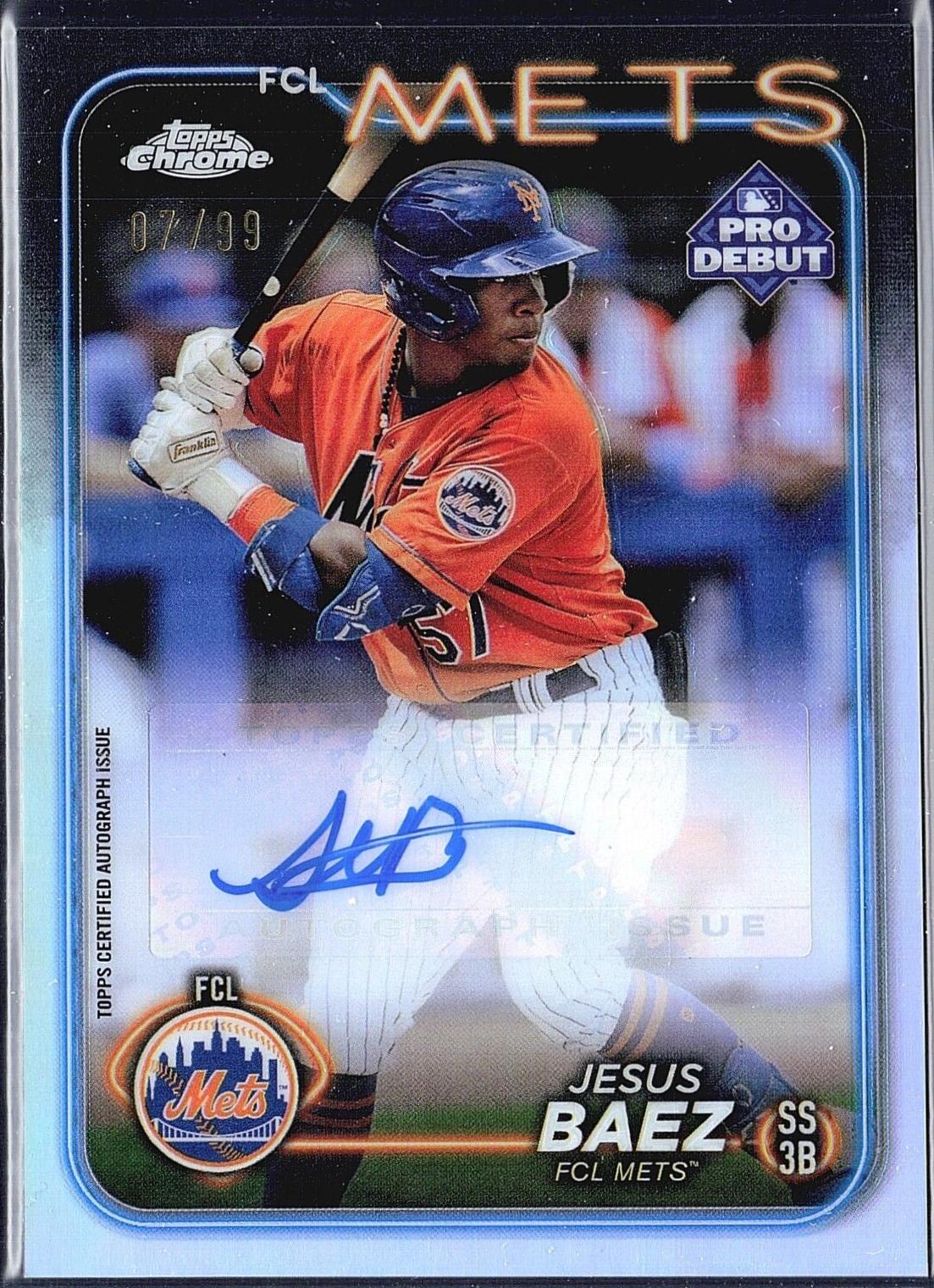 Jesus Baez [Green Autograph] #PD-187