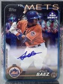 Jesus Baez [Sparkle Foil Autograph] #PD-187