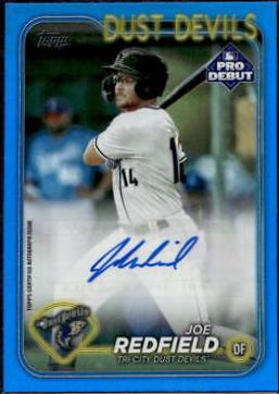 Joe Redfield [Blue Autograph] #PD-5