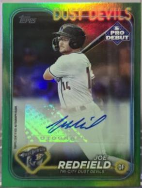 Joe Redfield [Green Autograph] #PD-5