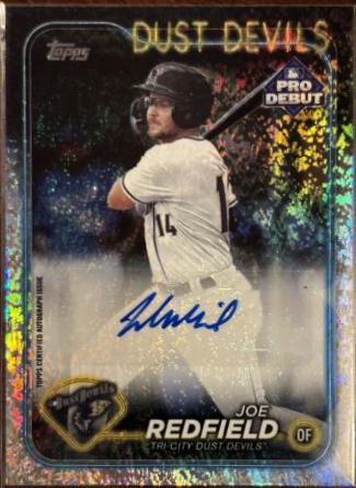 Joe Redfield [Sparkle Foil Autograph] #PD-5