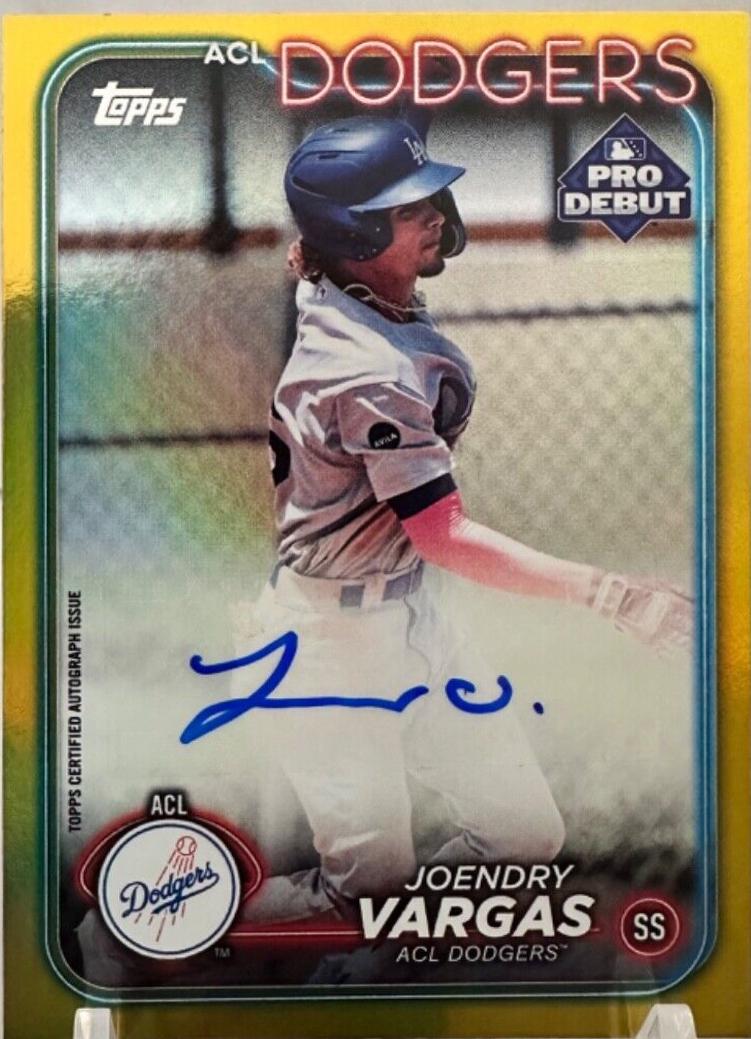Joendry Vargas [Gold Foil] #PD-55