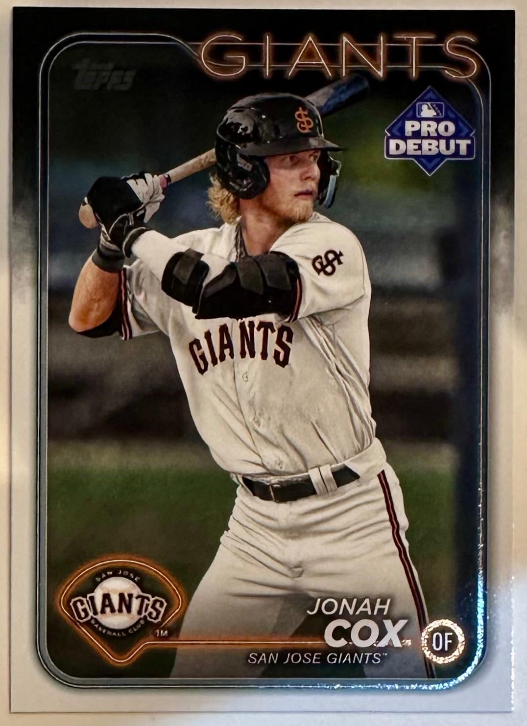 Jonah Cox #PD-61