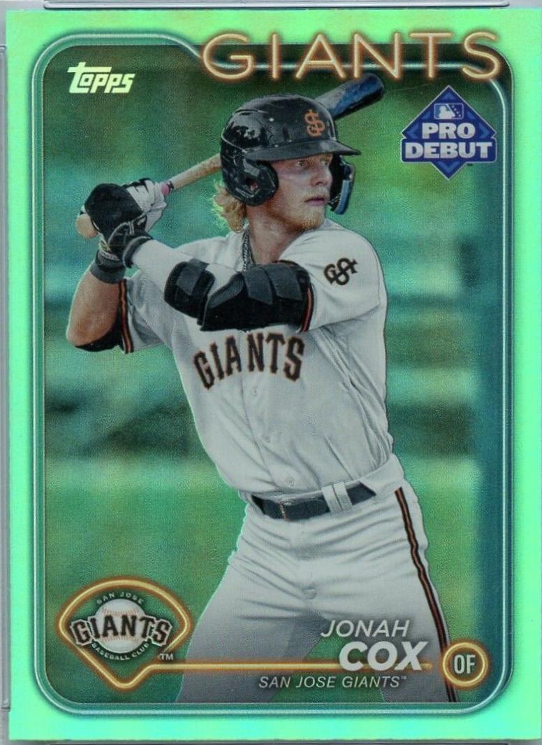 Jonah Cox [Aqua Foil] #PD-61