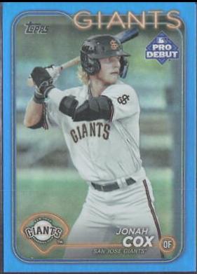 Jonah Cox [Blue Foil] #PD-61
