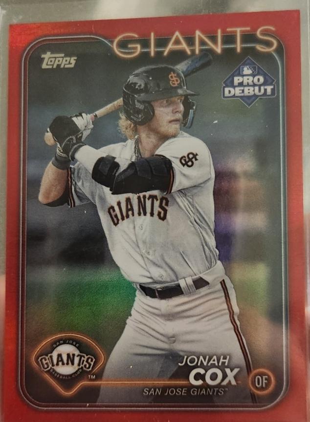 Jonah Cox [Red Foil] #PD-61