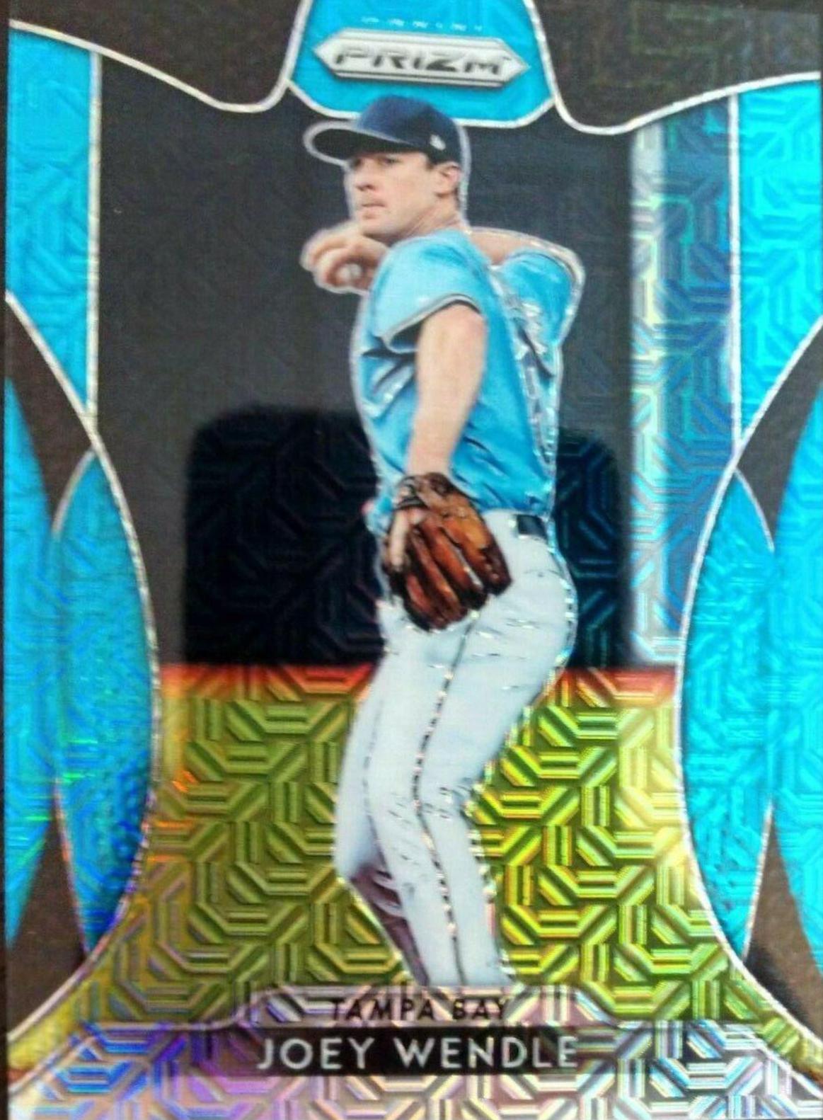 Joey Wendle [Blue Mojo Prizm] #77