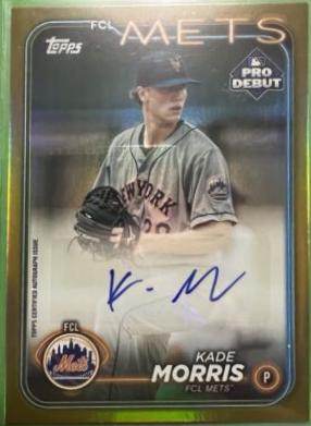 Kade Morris [Gold Autograph] #PD-129
