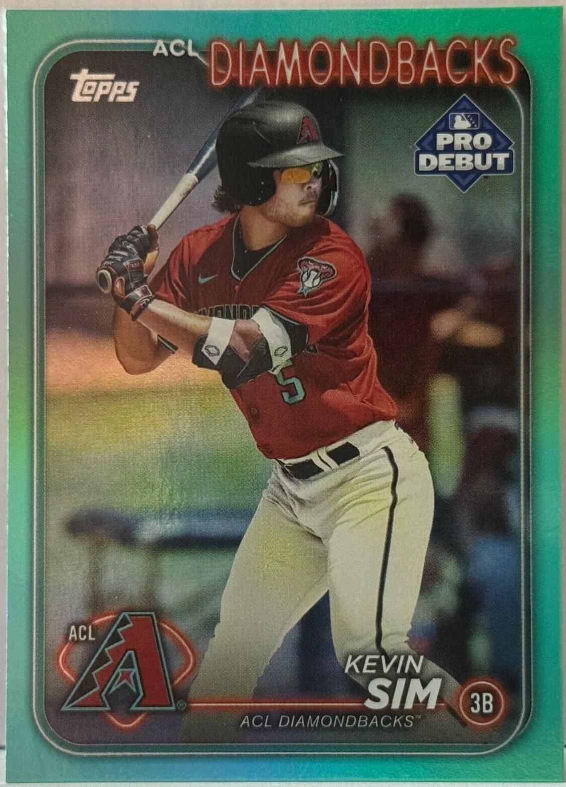 Kevin Sim [Aqua Foil] #PD-184
