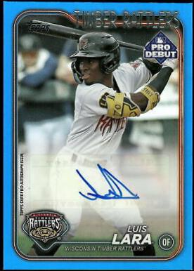 Luis Lara [Blue Autograph] #PD-13
