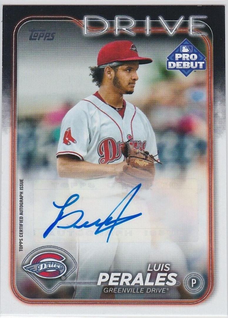 Luis Perales [Autograph] #PD-43