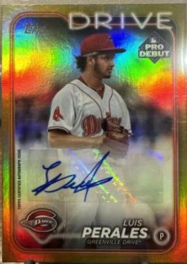 Luis Perales [Gold Autograph] #PD-43