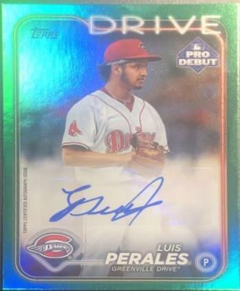 Luis Perales [Green Autograph] #PD-43