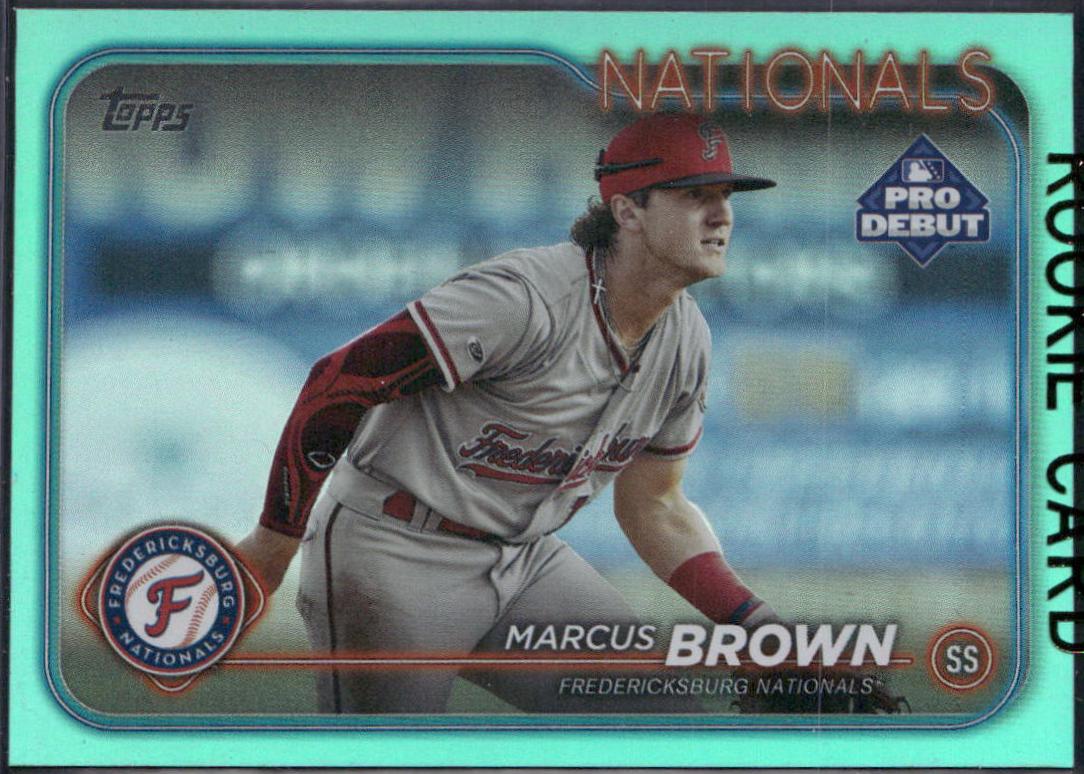 Marcus Brown [Aqua Foil] #PD-108