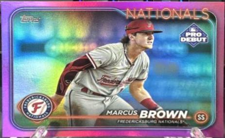 Marcus Brown [Fuchsia Foil] #PD-108