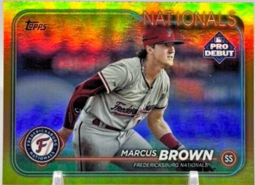 Marcus Brown [Gold Foil] #PD-108