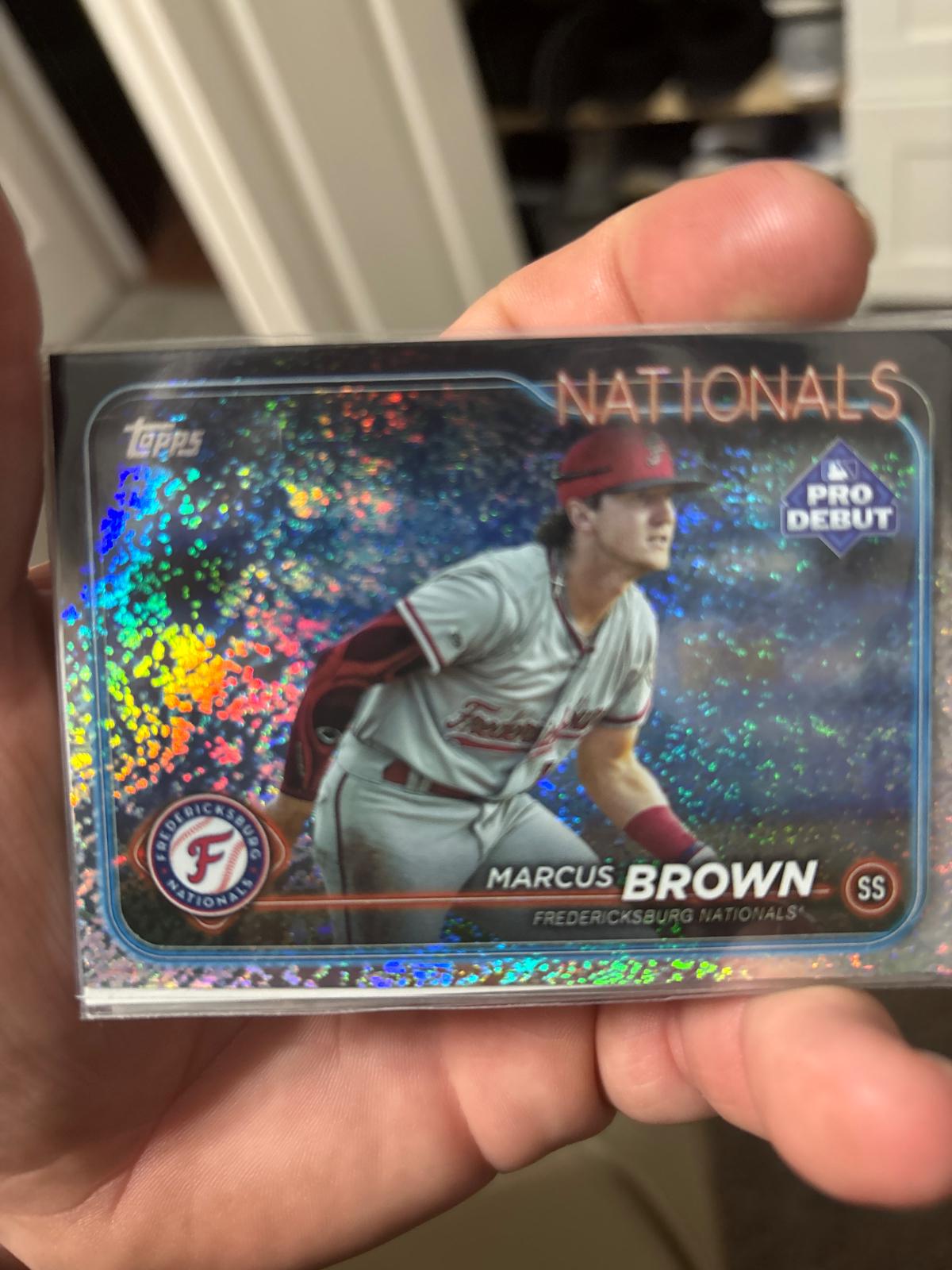 Marcus Brown [Sparkle Foil] #PD-108