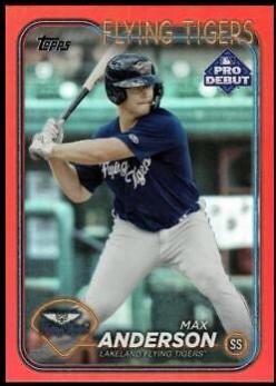 Max Anderson [Red Foil] #PD-173
