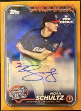 Noah Schultz [Orange Autograph] #PD-97