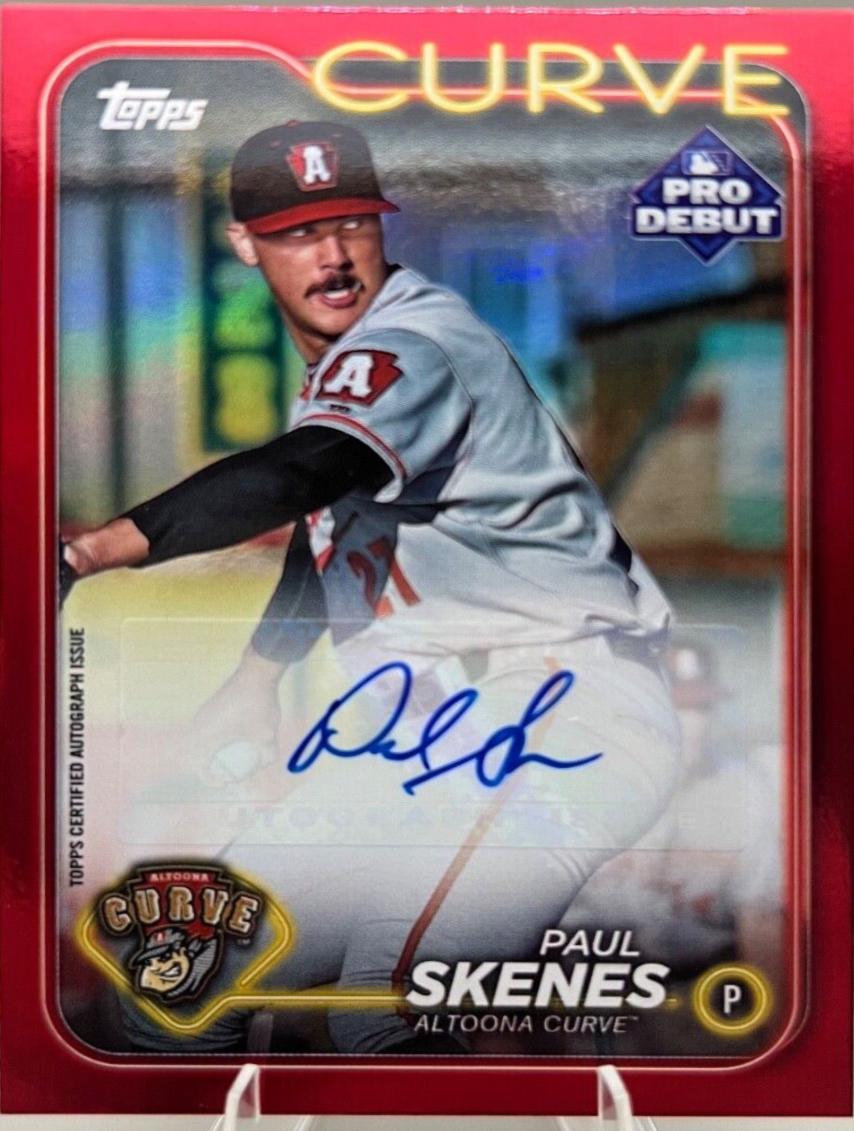 Paul Skenes [Red Autograph] #PD-140