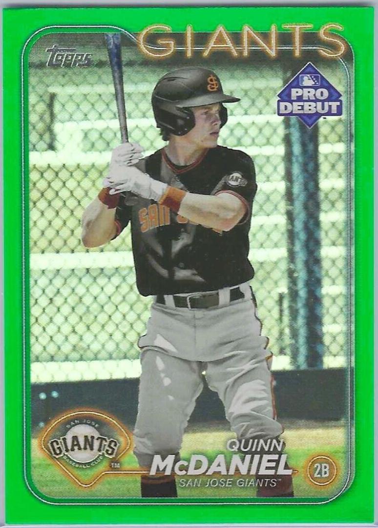 Quinn McDaniel [Green Foil] #PD-136