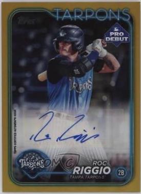 Roc Riggio [Gold Autograph] #PD-112