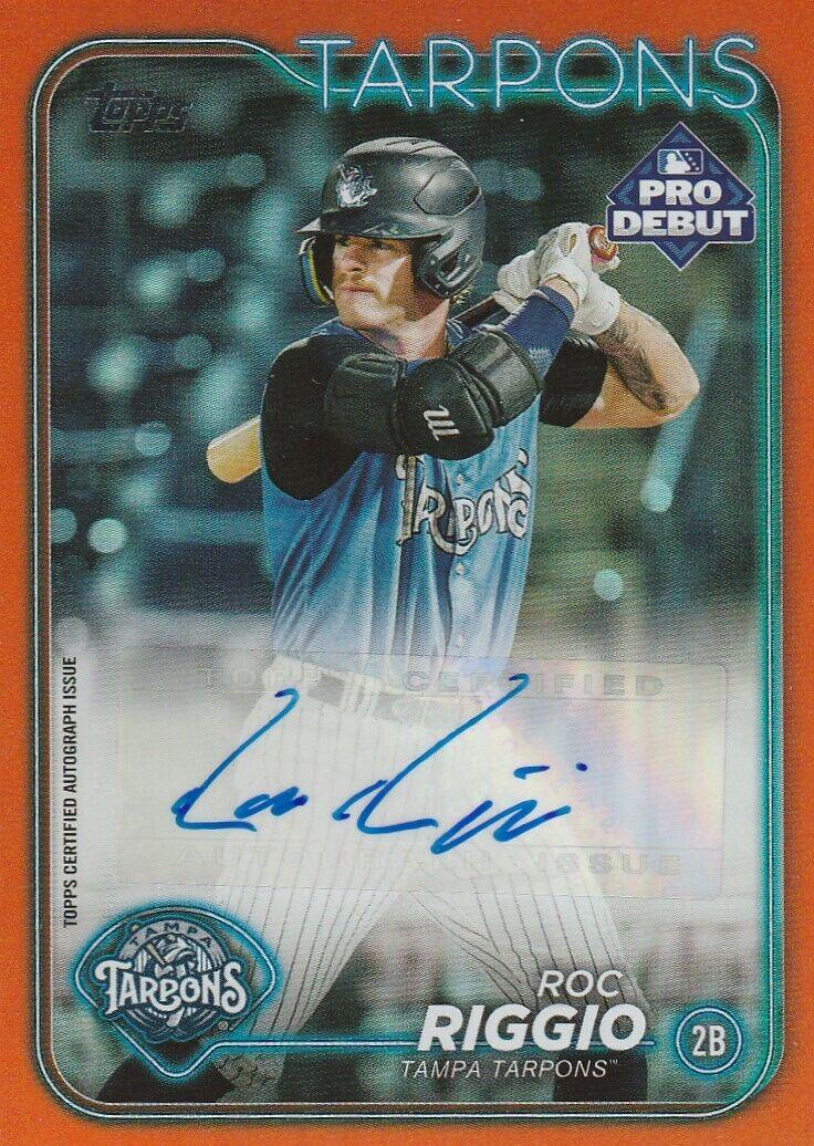 Roc Riggio [Orange Autograph] #PD-112
