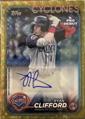Ryan Clifford [FoilFractor Autograph] #PD-91