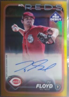 Ty Floyd [Gold Autograph] #PD-134