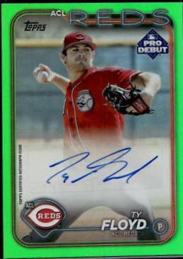 Ty Floyd [Green Autograph] #PD-134