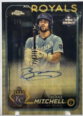 Blake Mitchell [Superfractor Autograph] #PDC-106