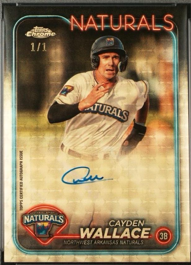 Cayden Wallace [Superfractor Autograph] #PDC-24