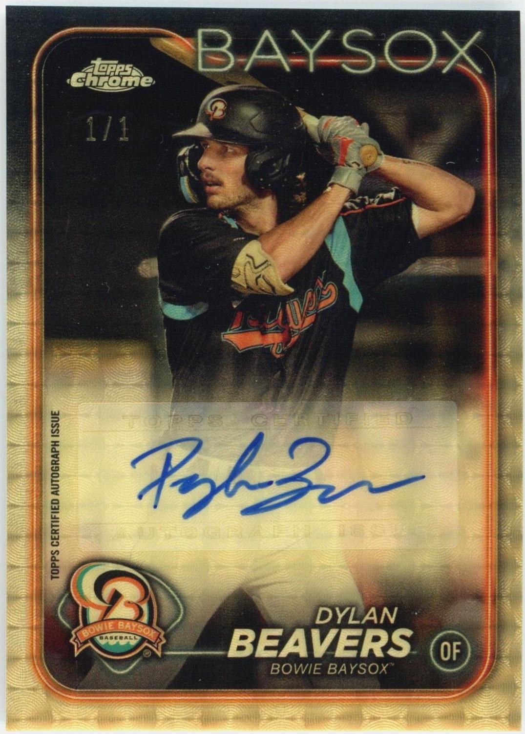 Dylan Beavers [Superfractor Autograph] #PDC-156