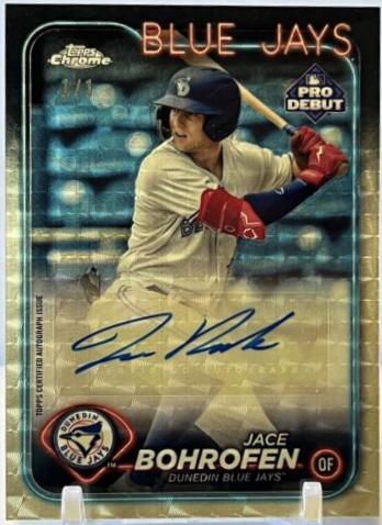 Jace Bohrofen [Superfractor Autograph] #PDC-143