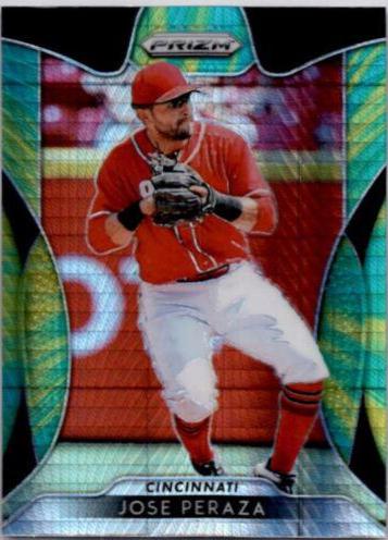 Jose Peraza [Green & Yellow Hyper Prizm] #249