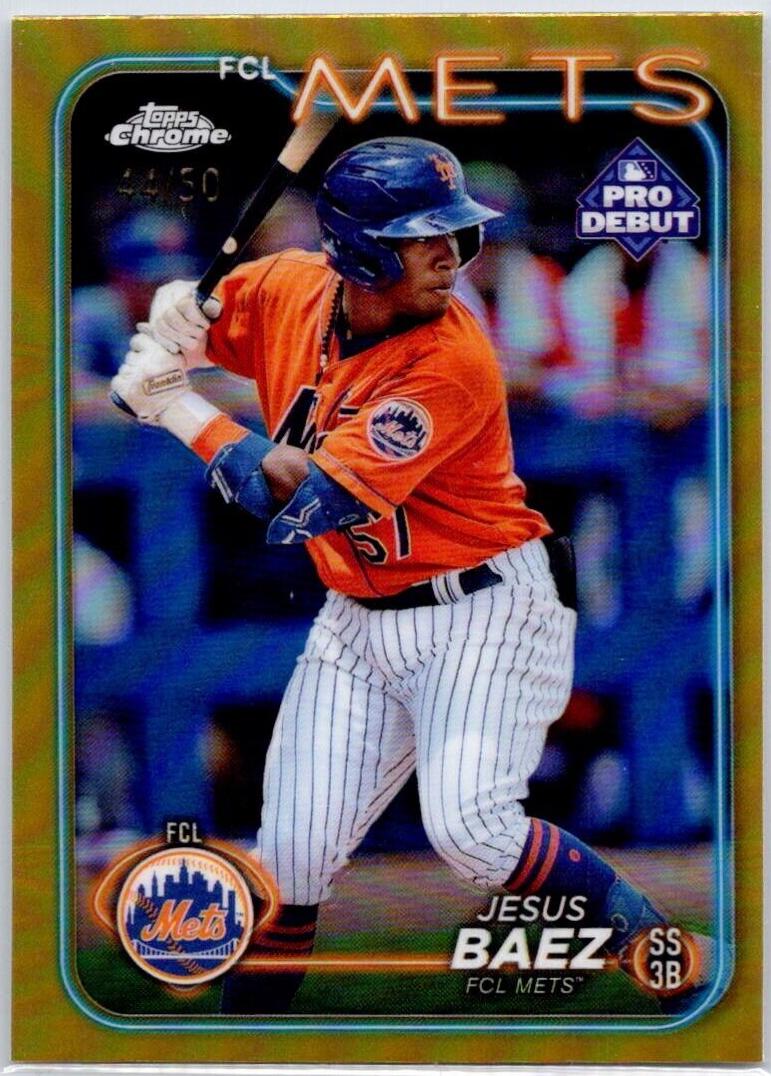 Jesus Baez [Gold Refractor] #PDC-187