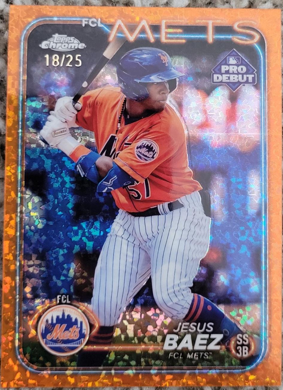 Jesus Baez [Orange Mini-Diamond Refractor] #PDC-187