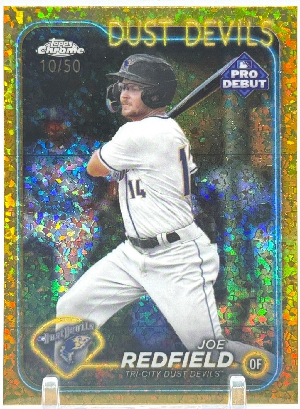 Joe Redfield [Gold Mini-Diamond Refractor] #PDC-5