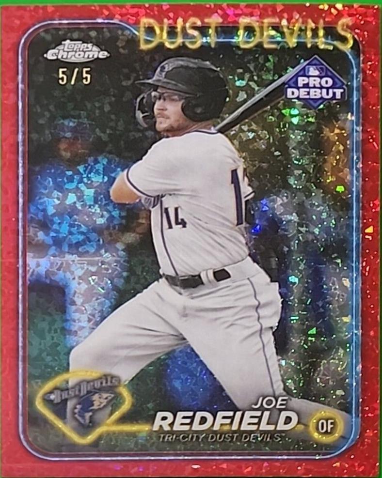 Joe Redfield [Red Mini-Diamond Refractor] #PDC-5