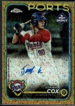 Jonah Cox [Autograph] #PDC-61