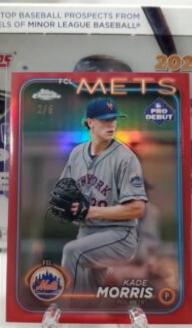 Kade Morris [Red Refractor Autograph] #PDC-129