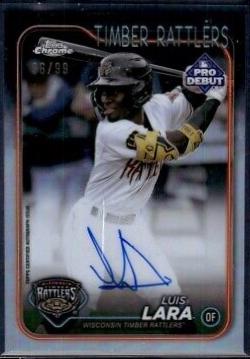 Luis Lara [Refractor Autograph] #PDC-13