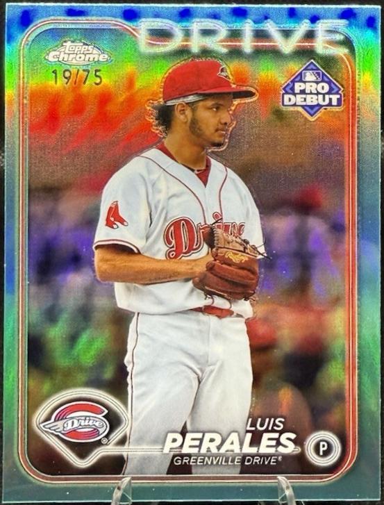 Luis Perales [Aqua Refractor] #PDC-43