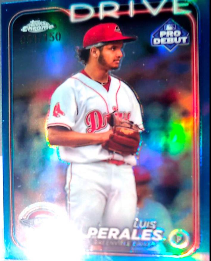 Luis Perales [Blue Refractor] #PDC-43