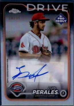 Luis Perales [Refractor Autograph] #PDC-43