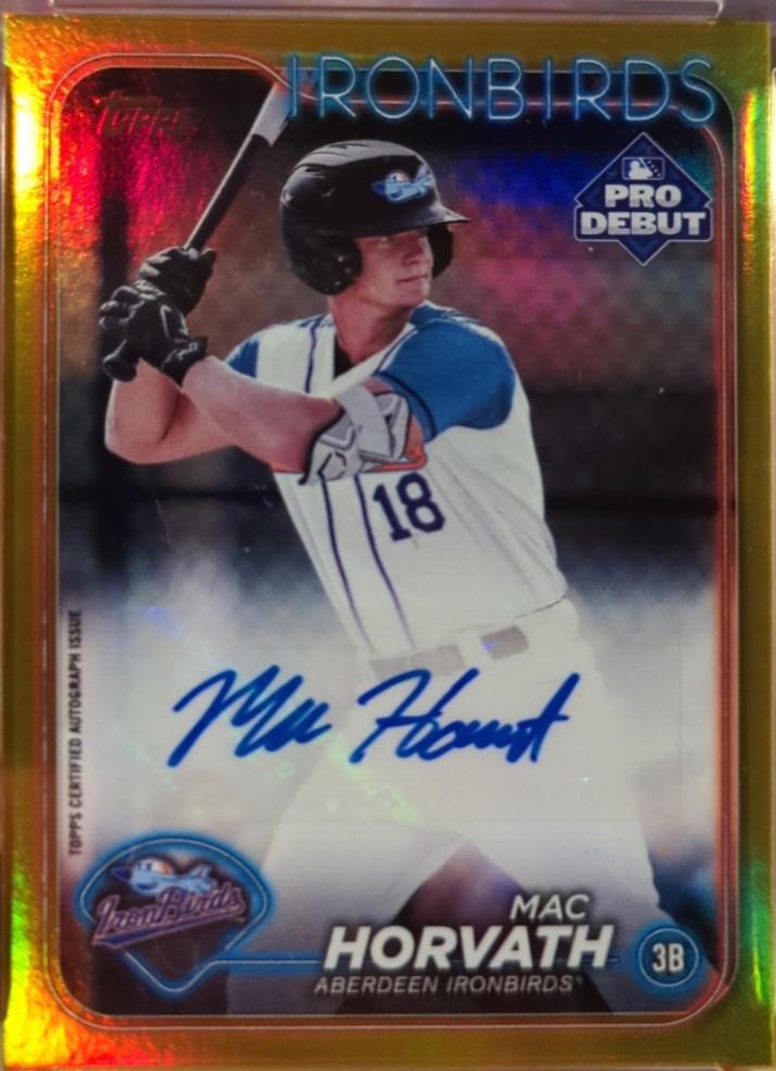 Mac Horvath [Autograph] #PDC-138