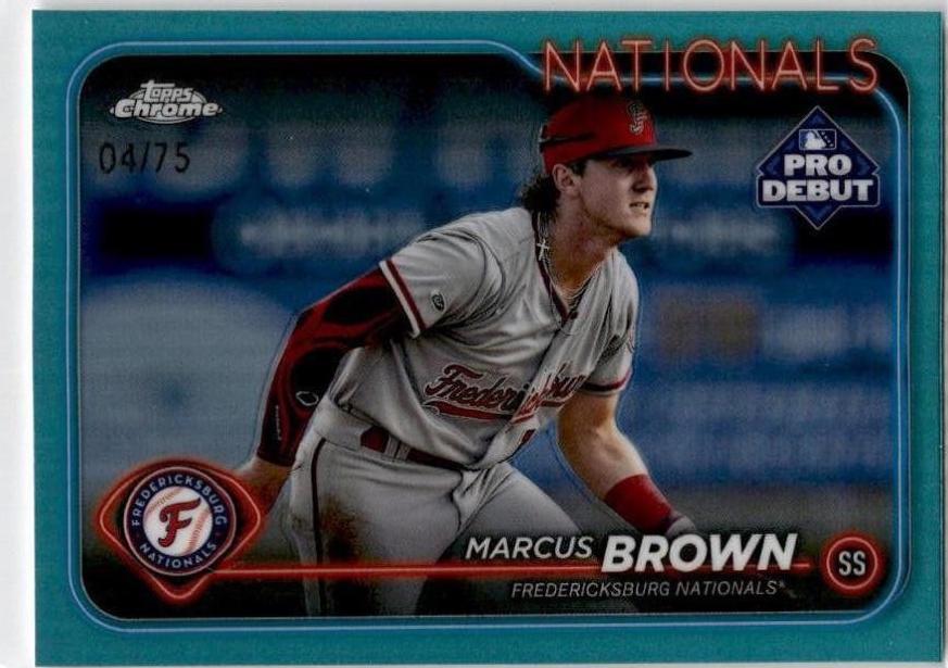 Marcus Brown [Aqua Refractor] #PDC-108