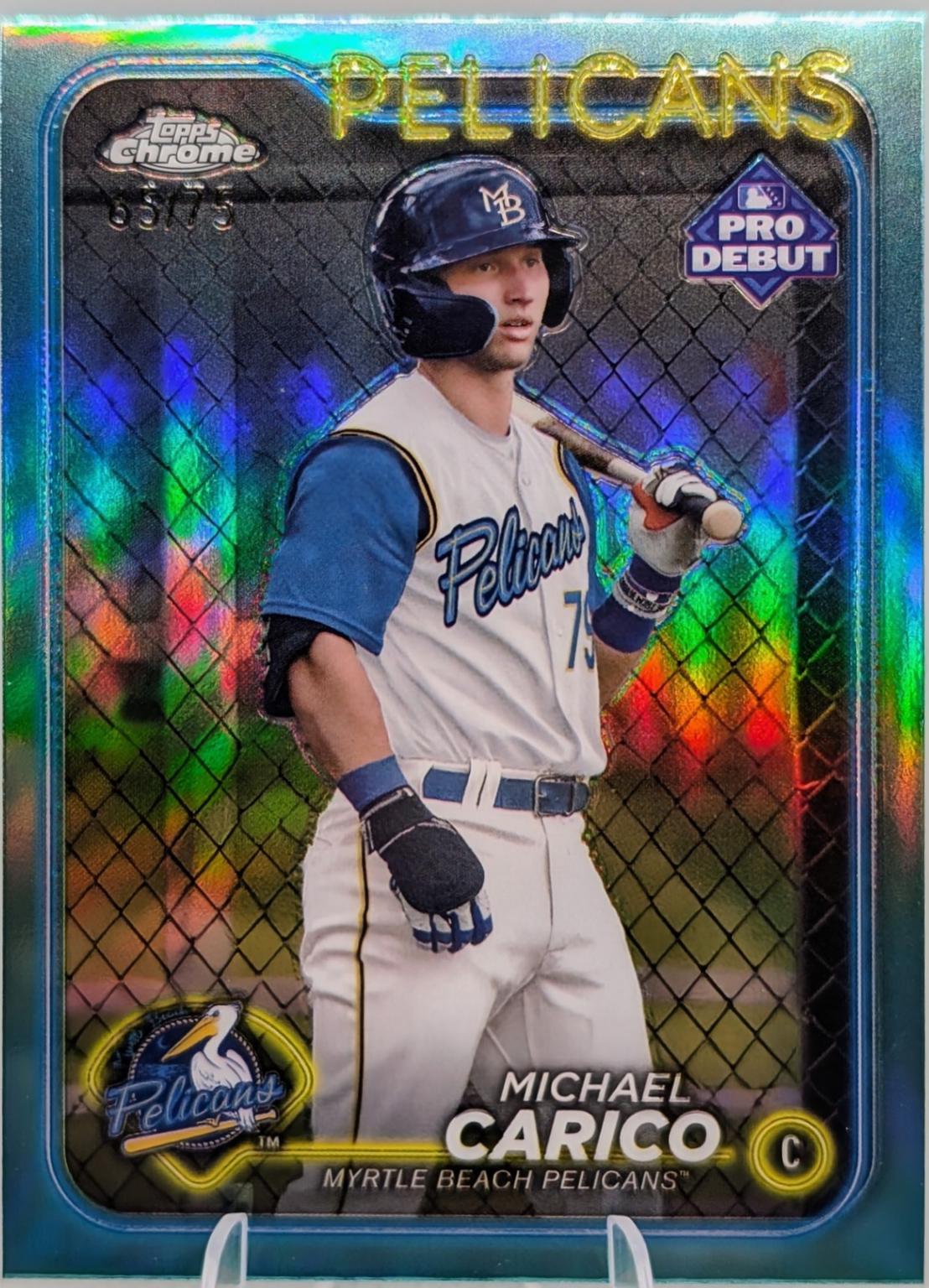 Michael Carico [Aqua Refractor] #PDC-36
