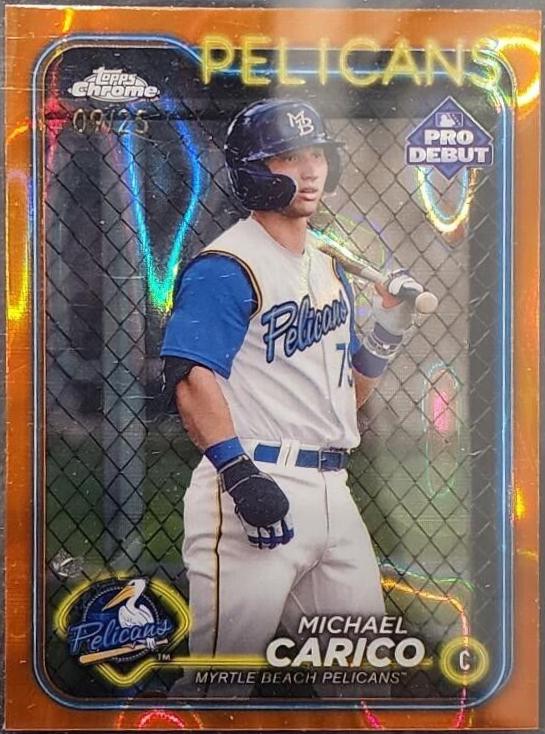 Michael Carico [Orange Lava Refractor] #PDC-36