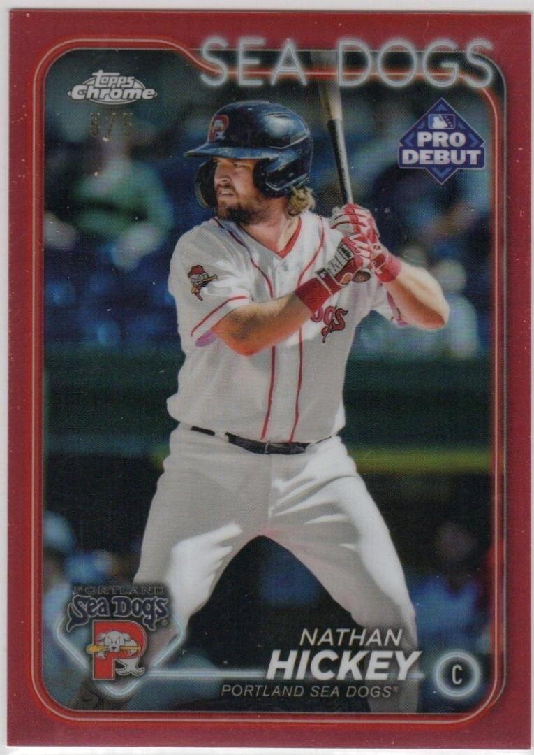 Nathan Hickey [Red Refractor] #PDC-56